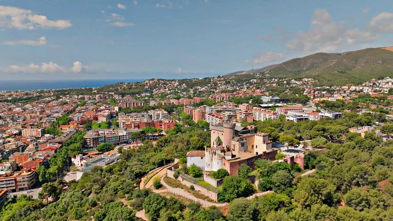 Vista de Castelldefels