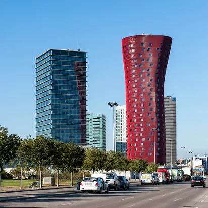 Vista de L'Hospitalet de Llobregat