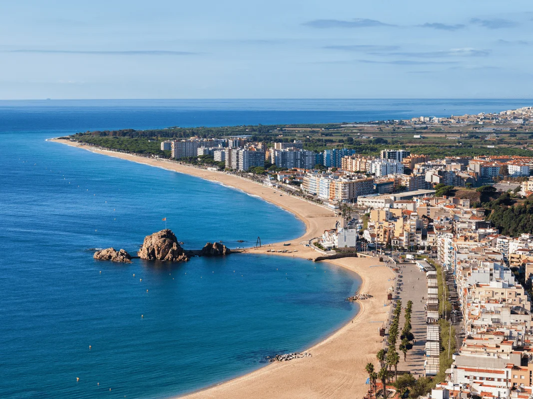 Vista de Blanes