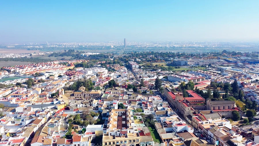 Vista de Castilleja de la Cuesta