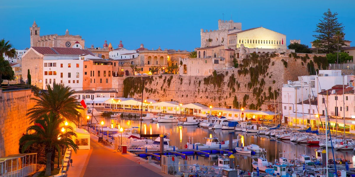 Vista de Ciutadella de Menorca