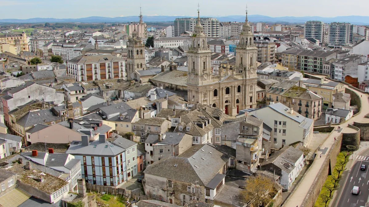 Vista de Lugo
