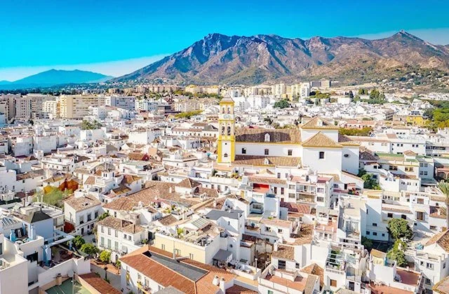 Vista de Marbella
