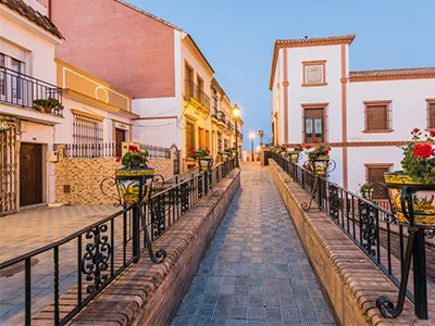 Vista de Palos de la Frontera