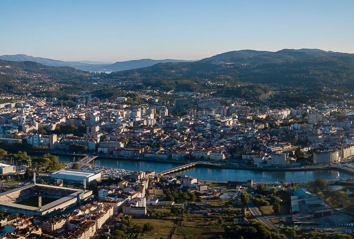 Vista de Redondela