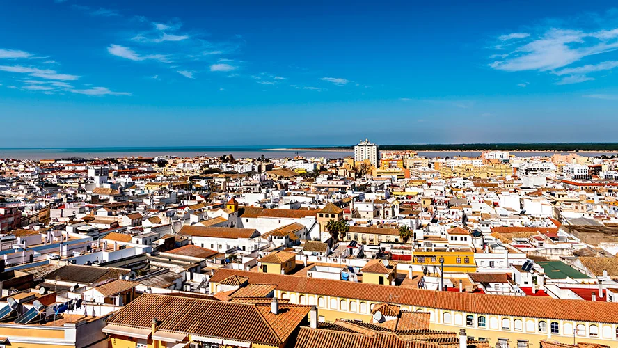 Vista de Sanlúcar de Barrameda