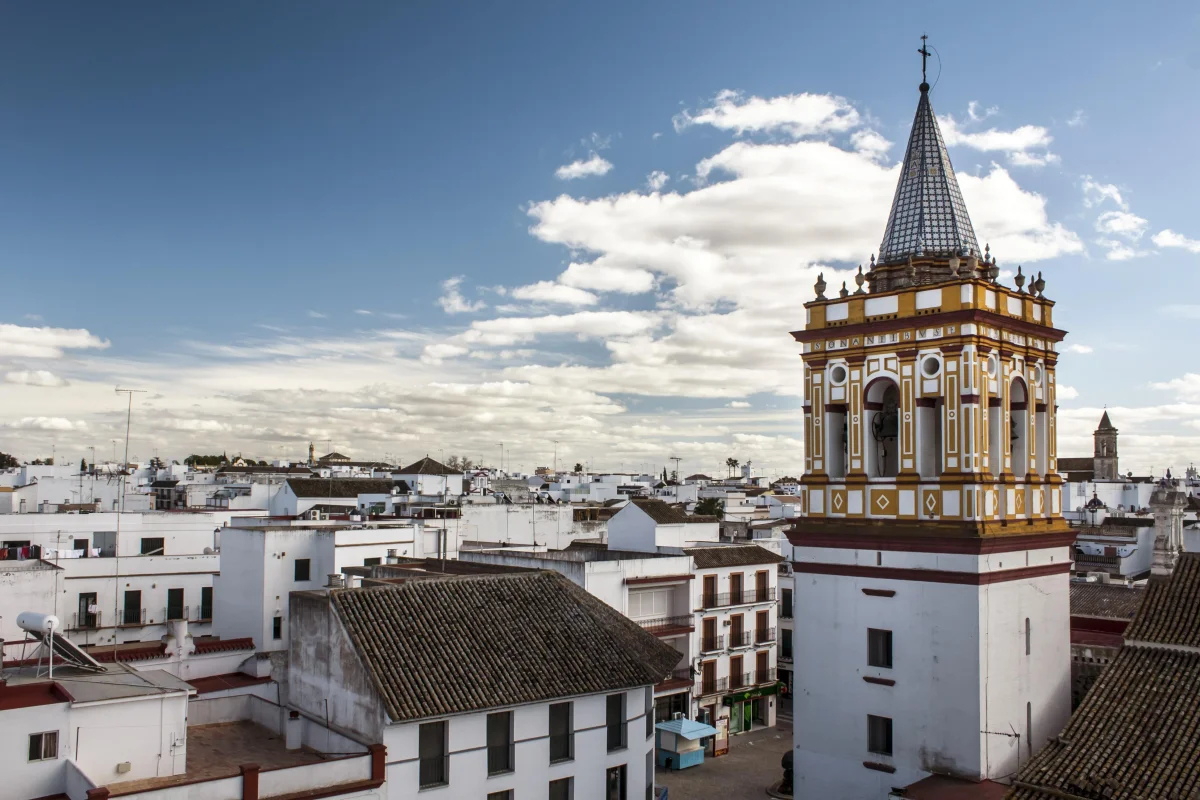 Vista de Sanlúcar la Mayor