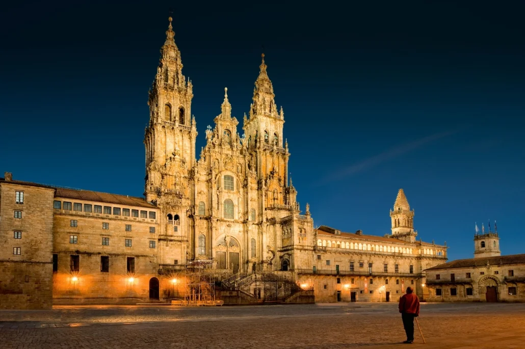 Vista de Santiago de Compostela
