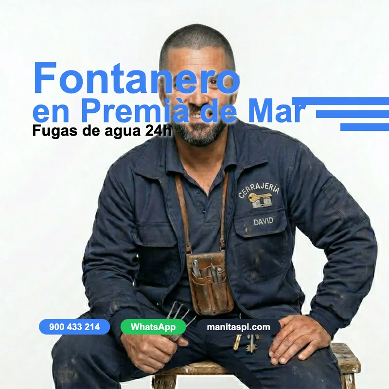 Fontanero en Premià de Mar