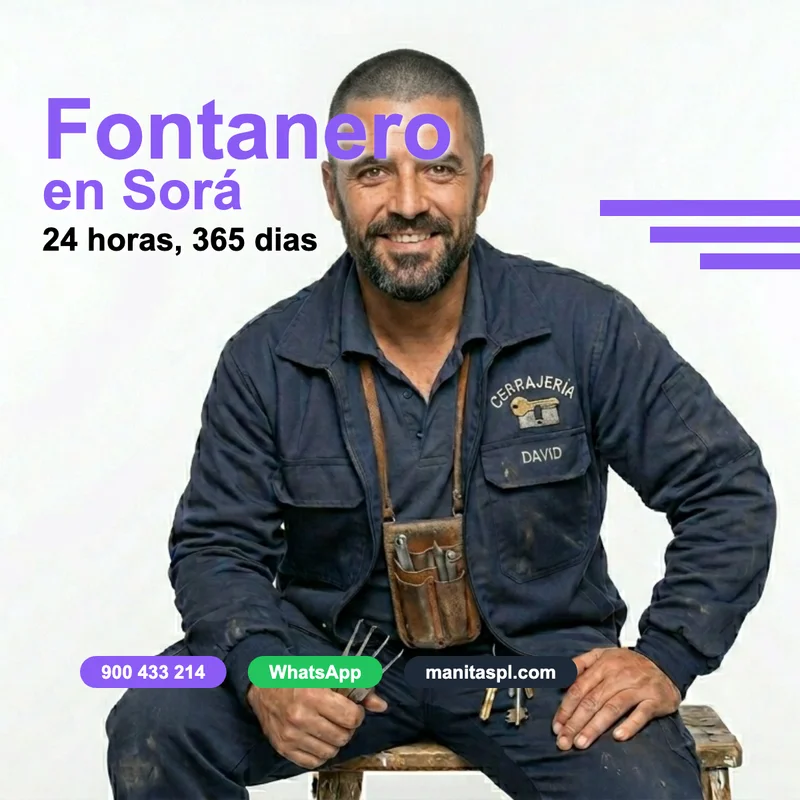 Fontanero en Sorá