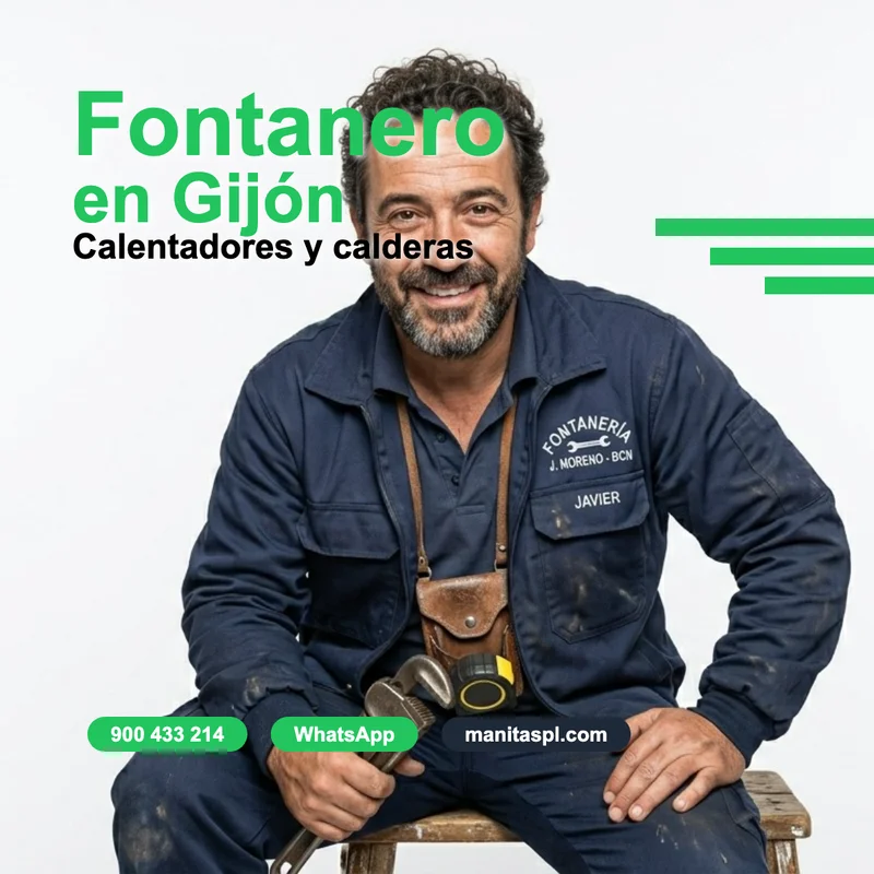 Fontanero en Gijón