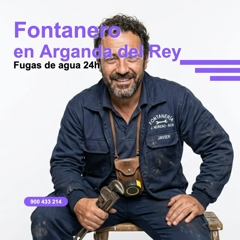 Fontanero en Arganda del Rey