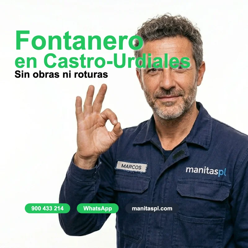 Fontanero en Castro-Urdiales