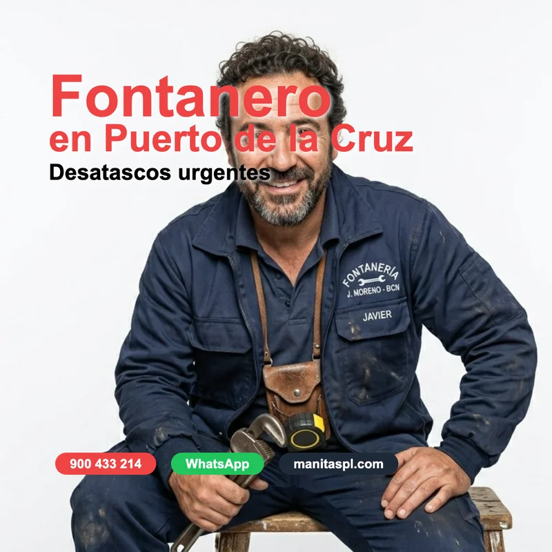 Fontanero en Puerto de la Cruz