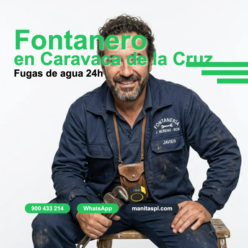 Fontanero en Caravaca de la Cruz