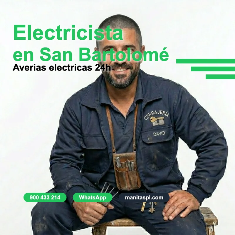 Electricista en San Bartolomé