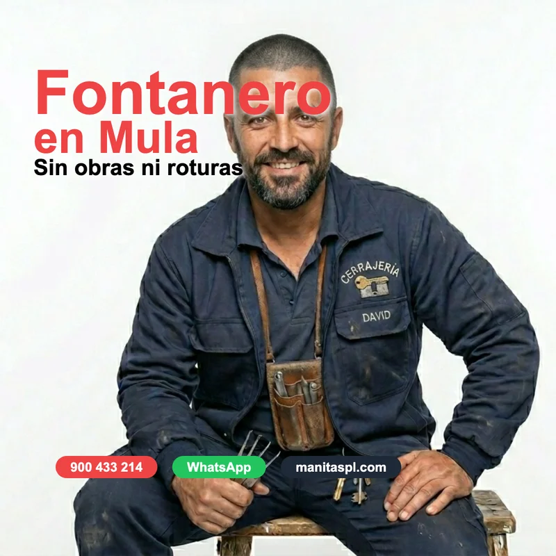 Fontanero en Mula