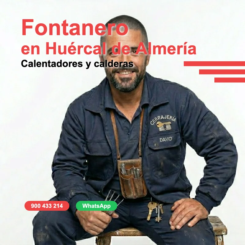 Fontanero en Huércal de Almería