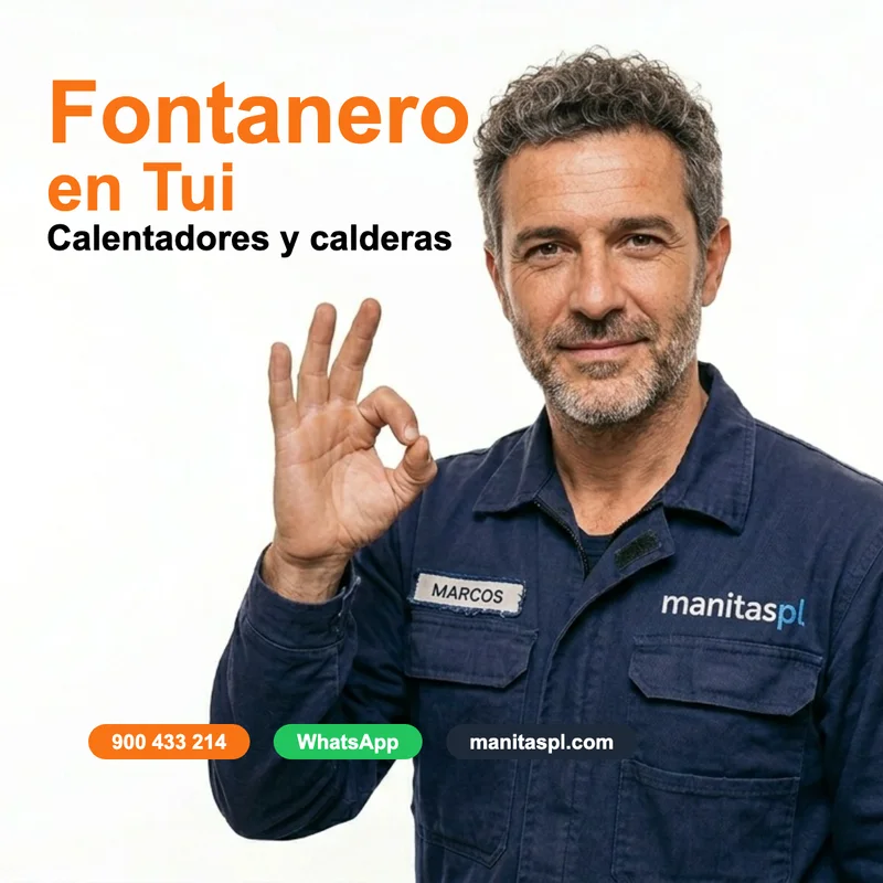 Fontanero en Tui