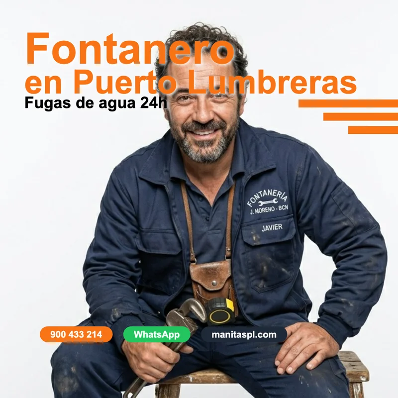Fontanero en Puerto Lumbreras