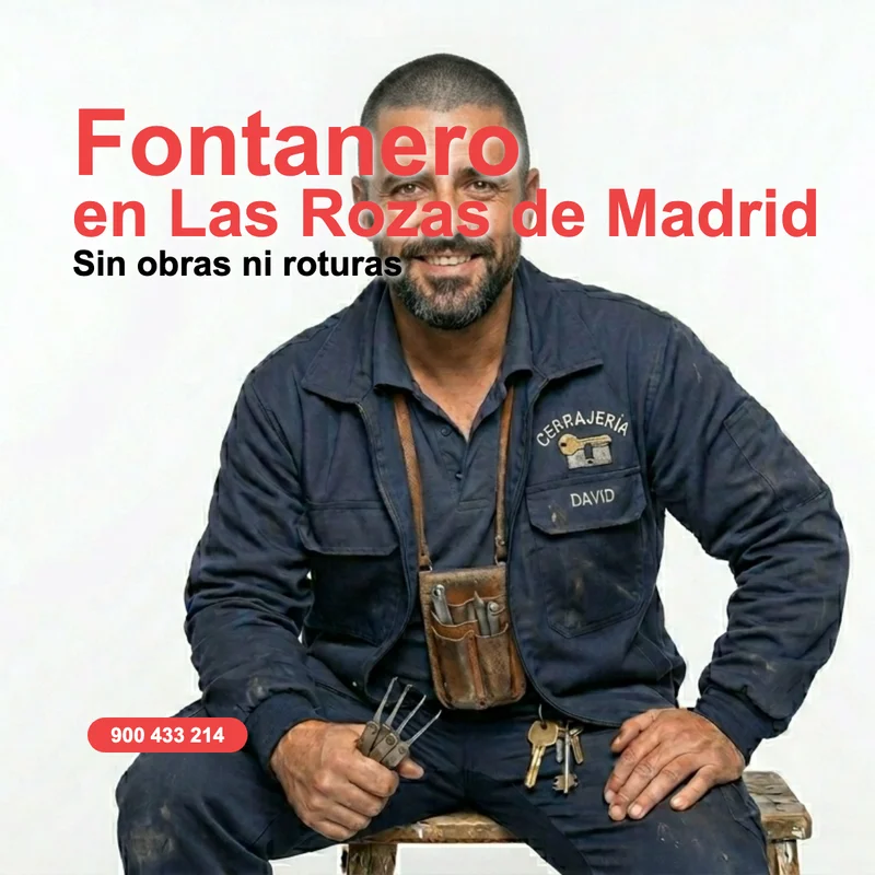 Fontanero en Las Rozas de Madrid