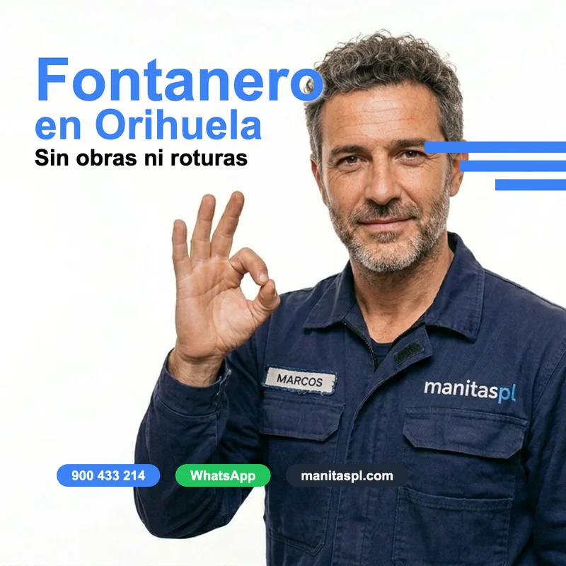 Fontanero en Orihuela