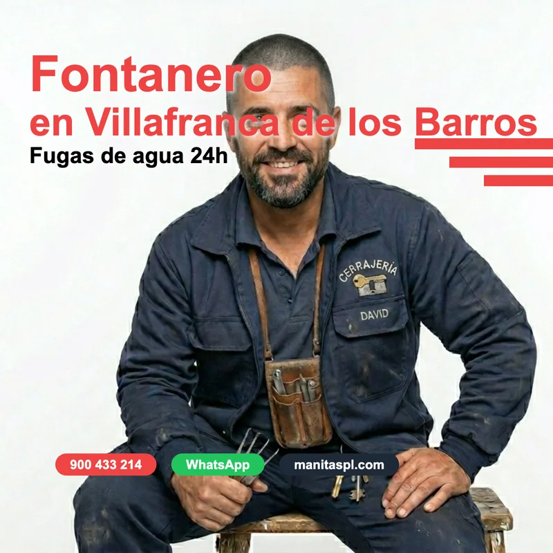 Fontanero en Villafranca de los Barros